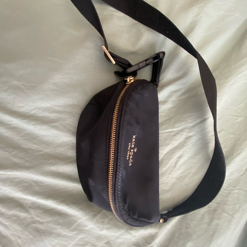 Authentic Black Kate Spade belt bag